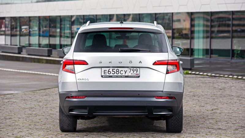 Ремонт системы контроля содержимого тестов Skoda Karoq