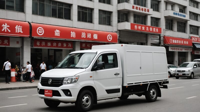 Dongfeng C80: Надёжный малотоннажный грузовик для городских перевозок