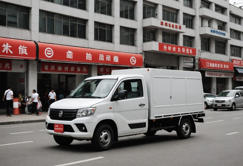 Dongfeng C80: Надёжный малотоннажный грузовик для городских перевозок